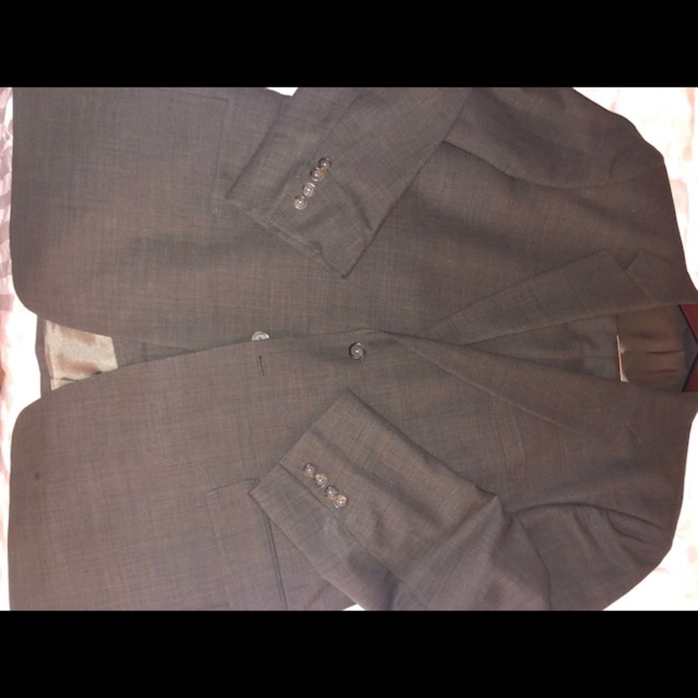 Gray suit